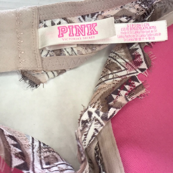 Victoria’s Secret PINK Halter Lace Bralette sz S - Picture 6 of 6